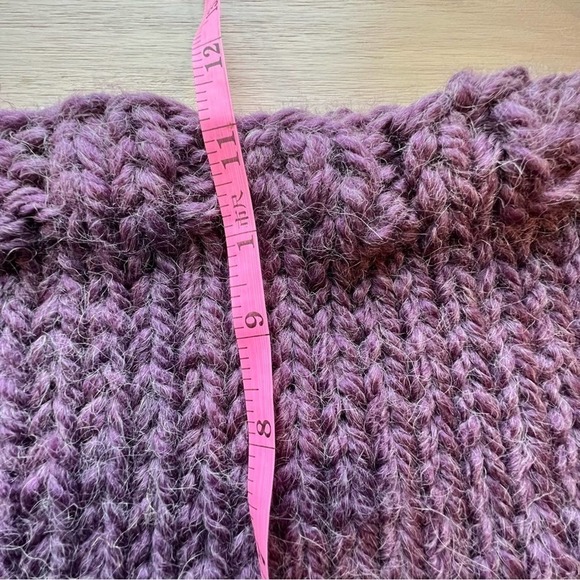 Handmade Knit Winter Hat and Large Infinity Scarf.